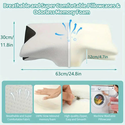 Premium Comfort Pillow with Ergonomic Contours