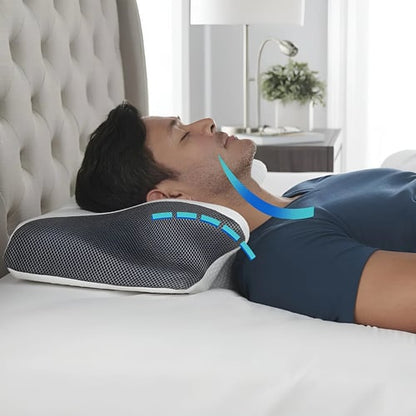 Premium Comfort Pillow with Ergonomic Contours