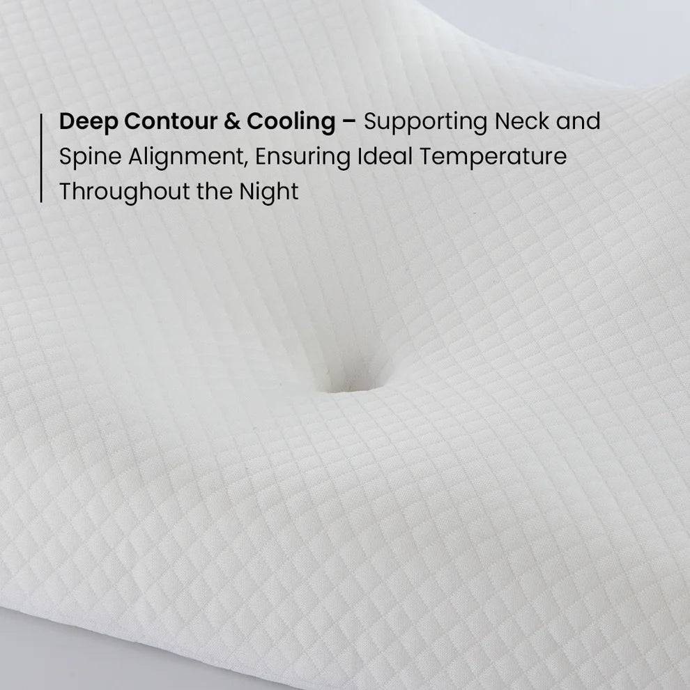 Premium Comfort Pillow with Ergonomic Contours