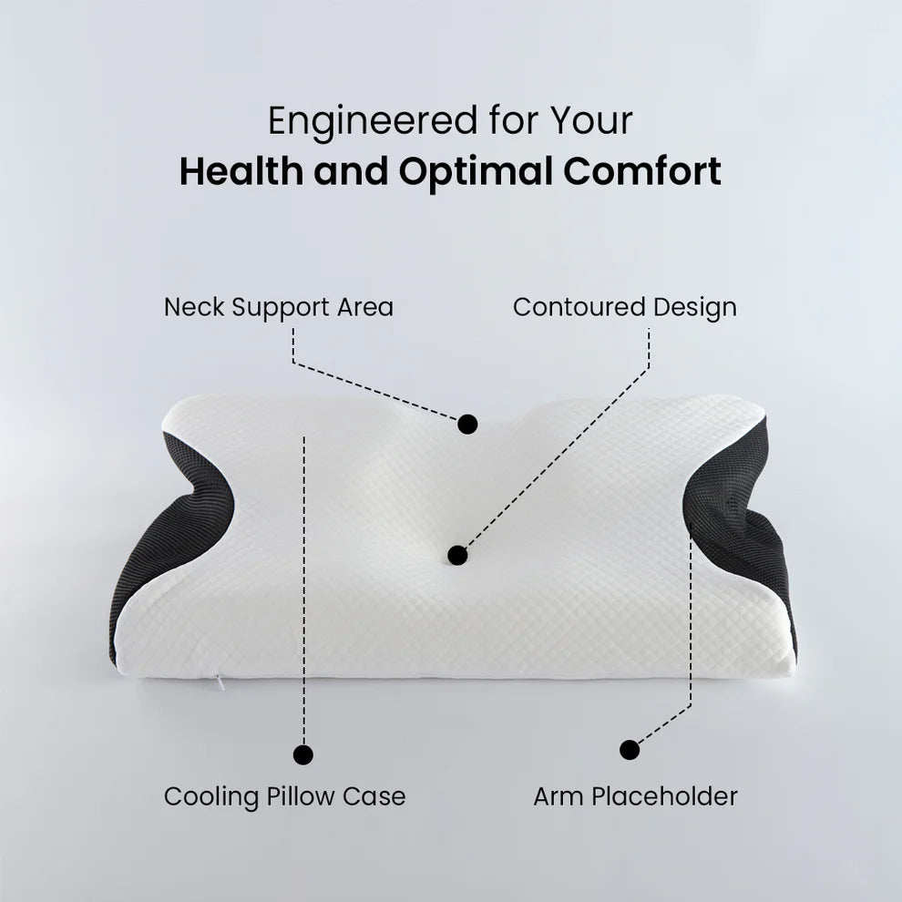 Premium Comfort Pillow with Ergonomic Contours